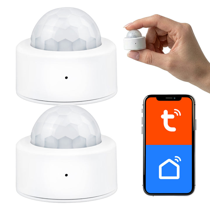 Bezdrátový pohybový senzor Zigbee Tuya GreenBlue, Android/iOS, CR2450 DC 3,0 V, úhel detekce 120° / do 8 m, GB740, 2 ks