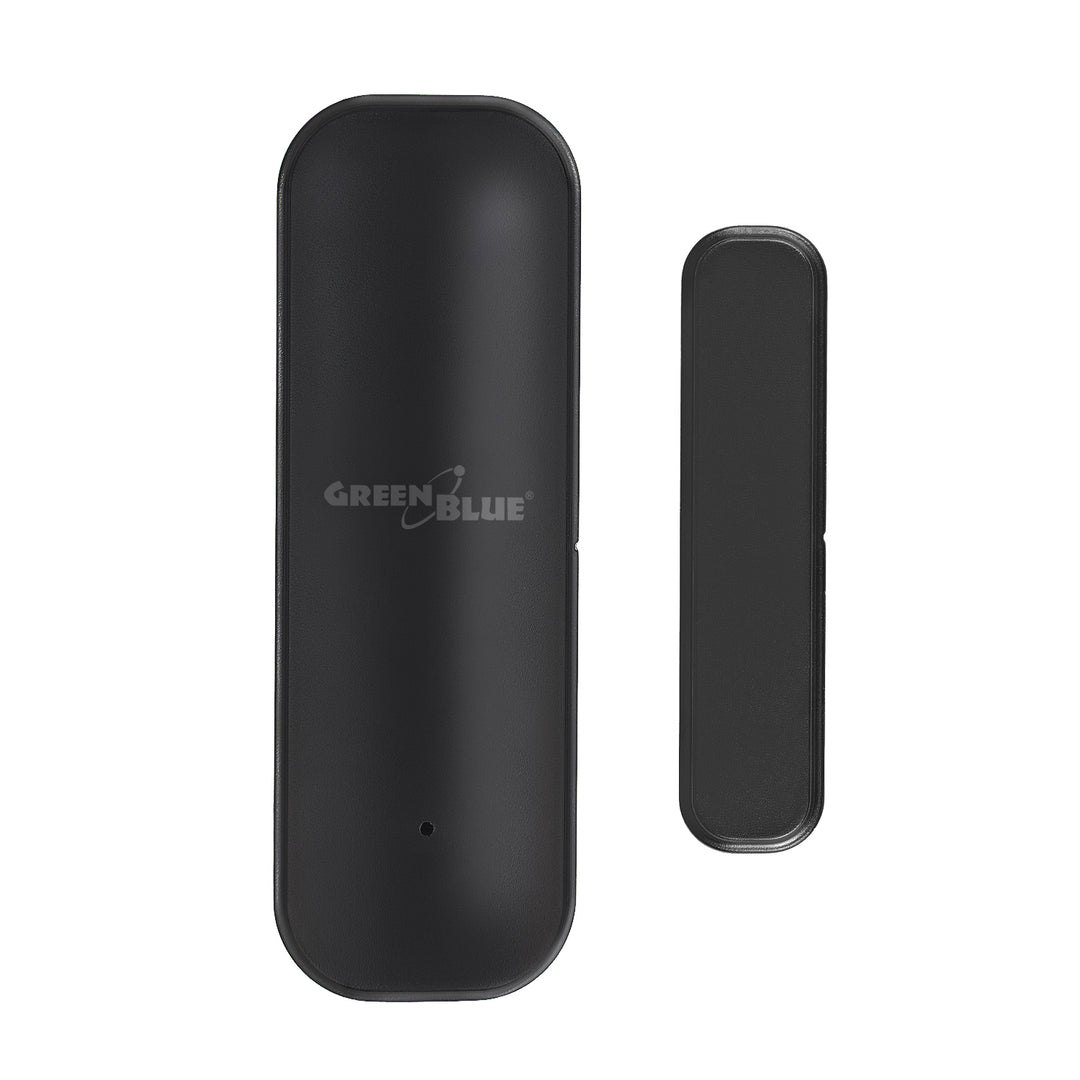 Bezdrátový kontakt / WiFi snímač otevření GreenBlue, Android/iOS, pro dveře / okna, 3,0 V DC, LR03x2, GB479 B, 2 sady