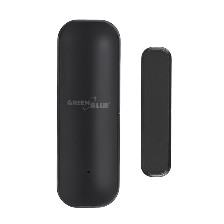 Bezdrátový kontakt / WiFi snímač otevření GreenBlue, Android/iOS, pro dveře / okna, 3,0 V DC, LR03x2, GB479 B, 2 sady