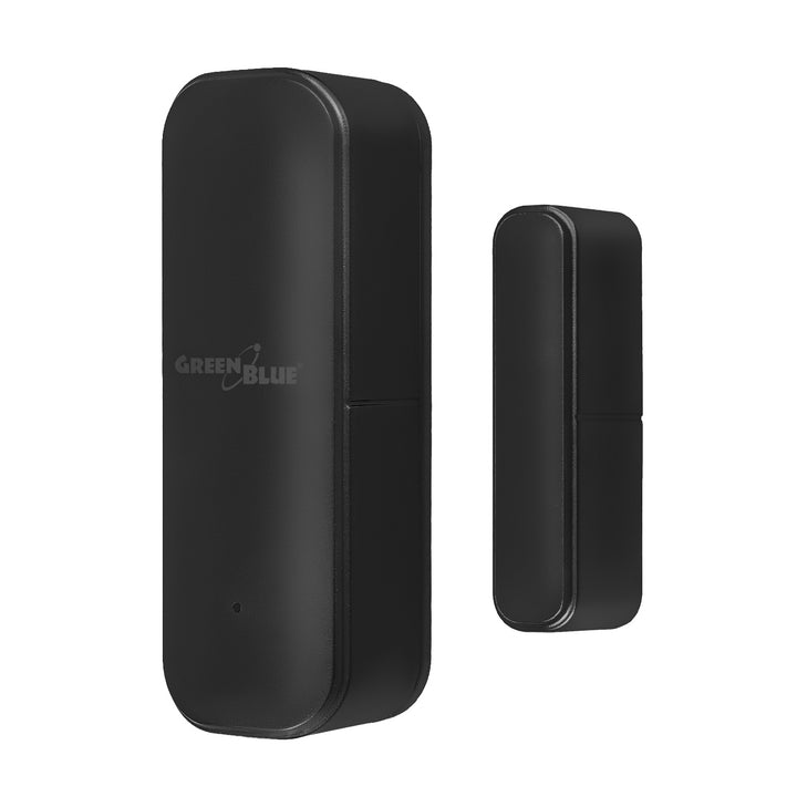 Bezdrátový kontakt / WiFi snímač otevření GreenBlue, Android/iOS, pro dveře / okna, 3,0 V DC, LR03x2, GB479 B, 2 sady