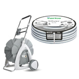 Vozík na zahradní hadici + zahradní hadice Vartco Silver 1/2" 30 m Agaplast