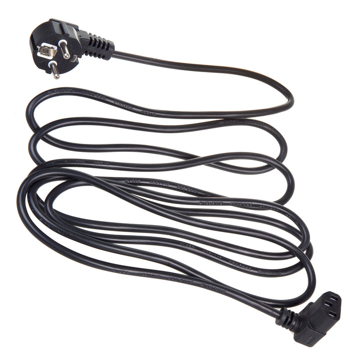 Napájecí kabel Maclean, úhlový, 3 piny, zástrčka EU, 3 m, MCTV-854, 3 kusy