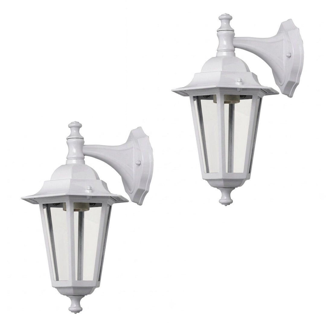 Venkovní lampa Velence Rabalux 8201, bílá, E27, max. 60 W, klasický styl, 2 ks