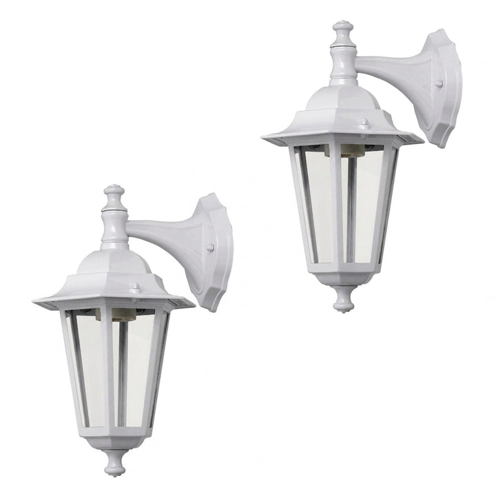 Venkovní lampa Velence Rabalux 8201, bílá, E27, max. 60 W, klasický styl, 2 ks