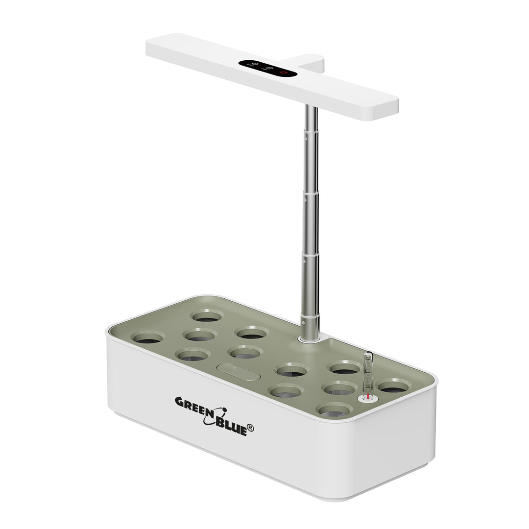 Inteligentní systém pro pěstování rostlin v interiéru GreenBlue, květináč SMART, objem 4 l, 220–240 V AC, 50/60 Hz, 0,4 A, GB133 + sada příslušenství