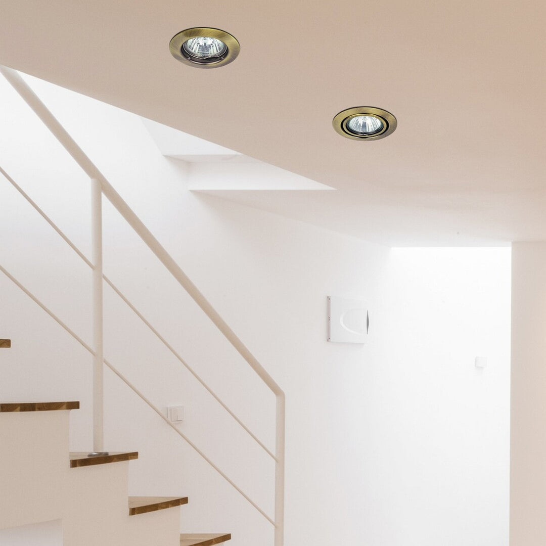 Zapuštěné svítidlo Rabalux, IP20, hnědé, GU5.3, 12 V, Spot Relight, 2 ks