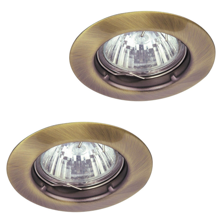 Zapuštěné svítidlo Rabalux, IP20, hnědé, GU5.3, 12 V, Spot Relight, 2 ks