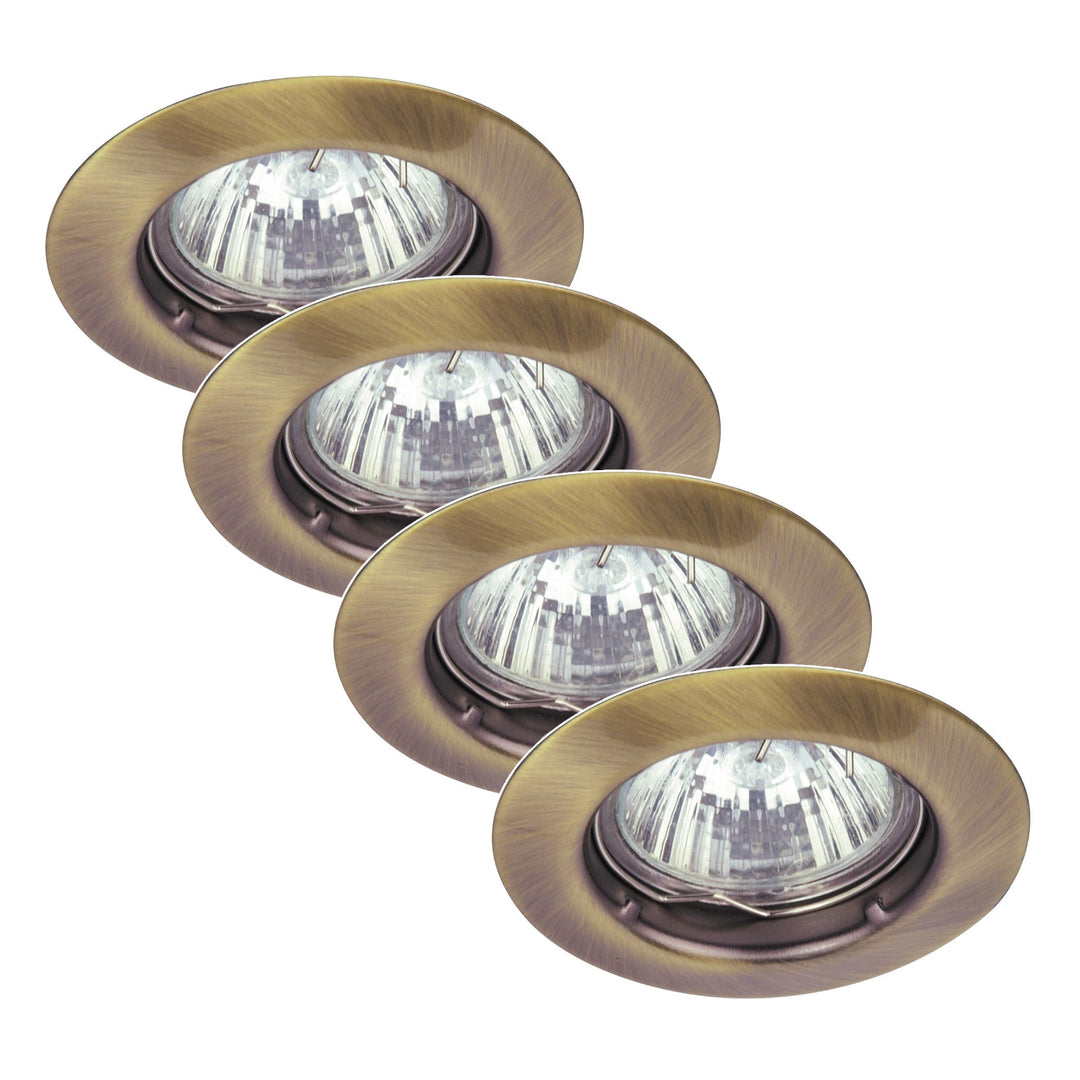 Zapuštěné svítidlo Rabalux, IP20, hnědé, GU5.3, 12 V, Spot Relight, 4 kusy