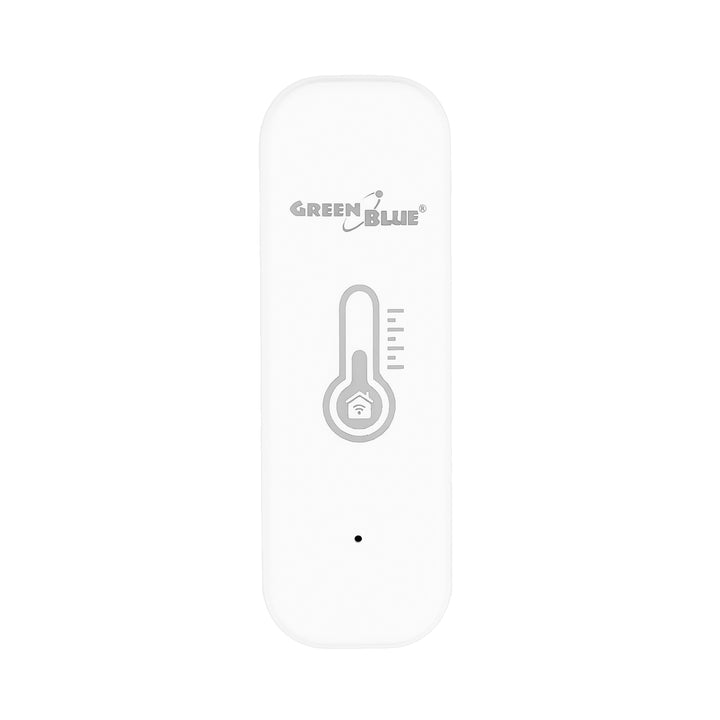 Senzor teploty a vlhkosti WiFi GreenBlue, Android/iOS/Alexa/Google Home, 3,0 V DC, LR03x2, GB737, 2 ks + 4x alkalická baterie AAA Varta Industrial 4003