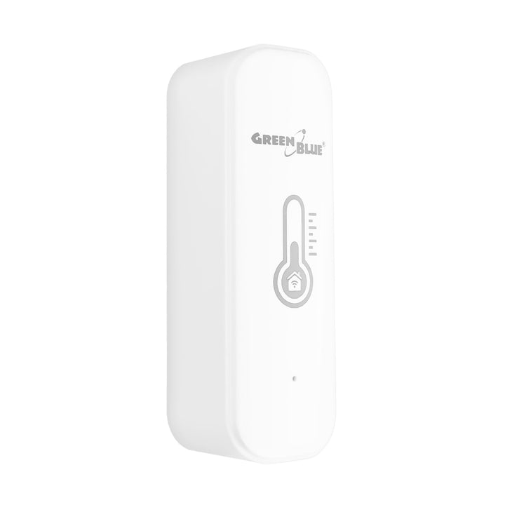 Senzor teploty a vlhkosti WiFi GreenBlue, Android/iOS/Alexa/Google Home, 3,0 V DC, LR03x2, GB737, 2 ks + 4x alkalická baterie AAA Varta Industrial 4003