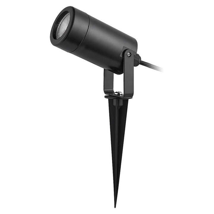 Zemní svítidlo Rabalux Krobia, IP65, černá barva, závit GU10, max. 4 W, 7814