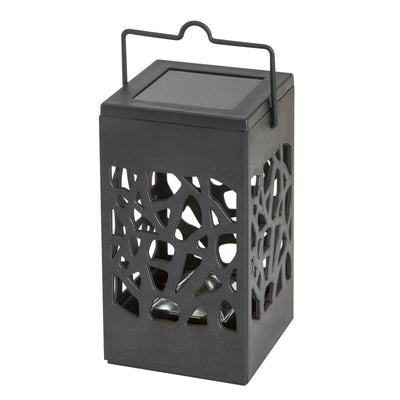 Solární lampa Mora, 1 lm, stupeň ochrany IP23, černá barva, LED 0,07 W, 8948