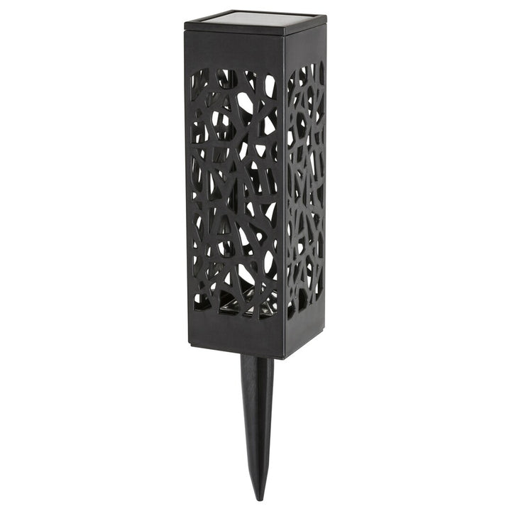 Solární lampa Mora, 2 lm, stupeň ochrany IP23, černá barva, LED 0,16 W, 8949