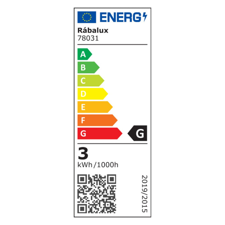 Podskříňová lampa Rekar, 180 LM, IP20, stříbrná, LED 3 W, 78031