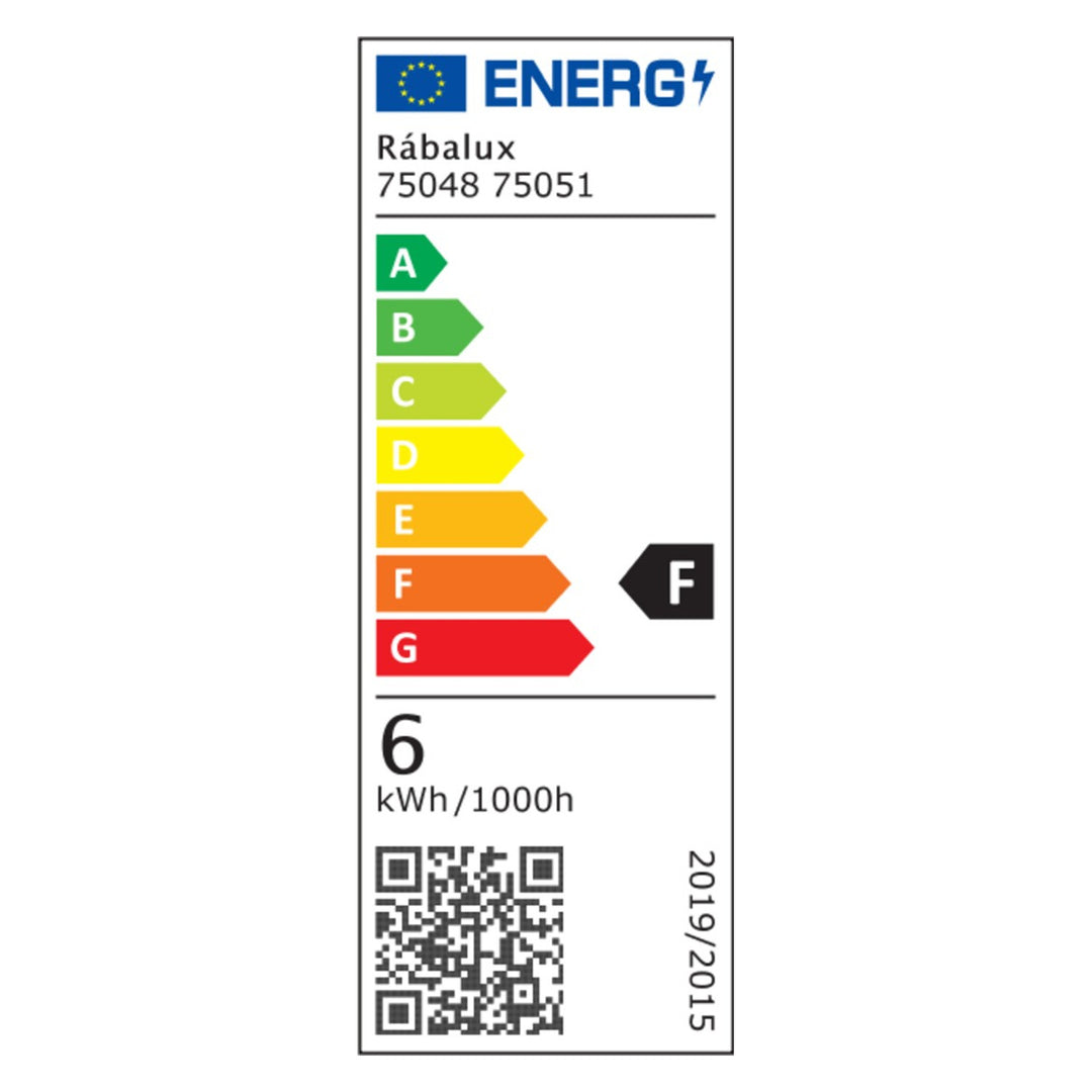 Koupelnové svítidlo Rabalux Oliro LED 6 W, chrom, IP44, 4000 K, 75048