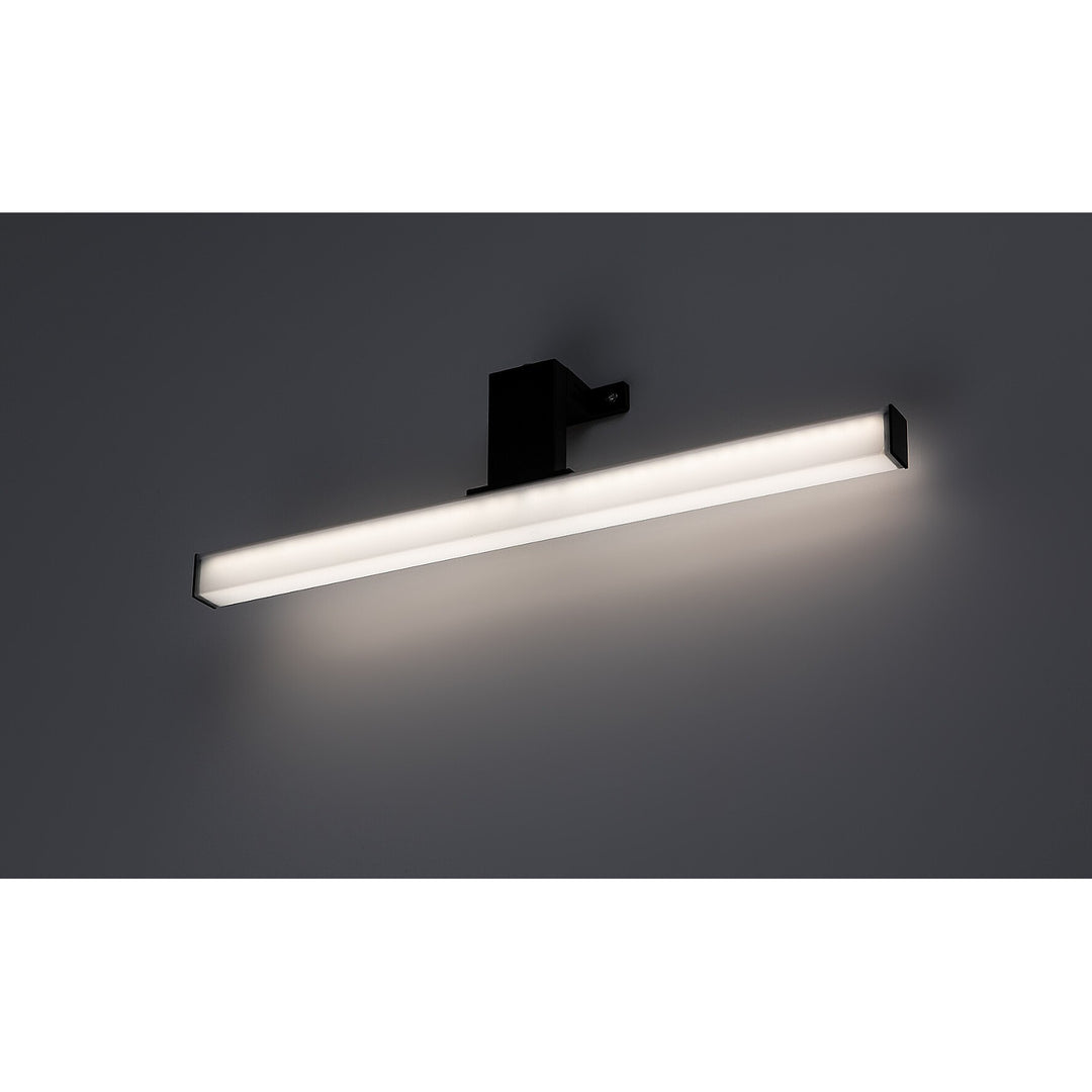 Koupelnová lampa Rabalux Oliro LED 6 W, černá, IP44, 4000 K, 75051