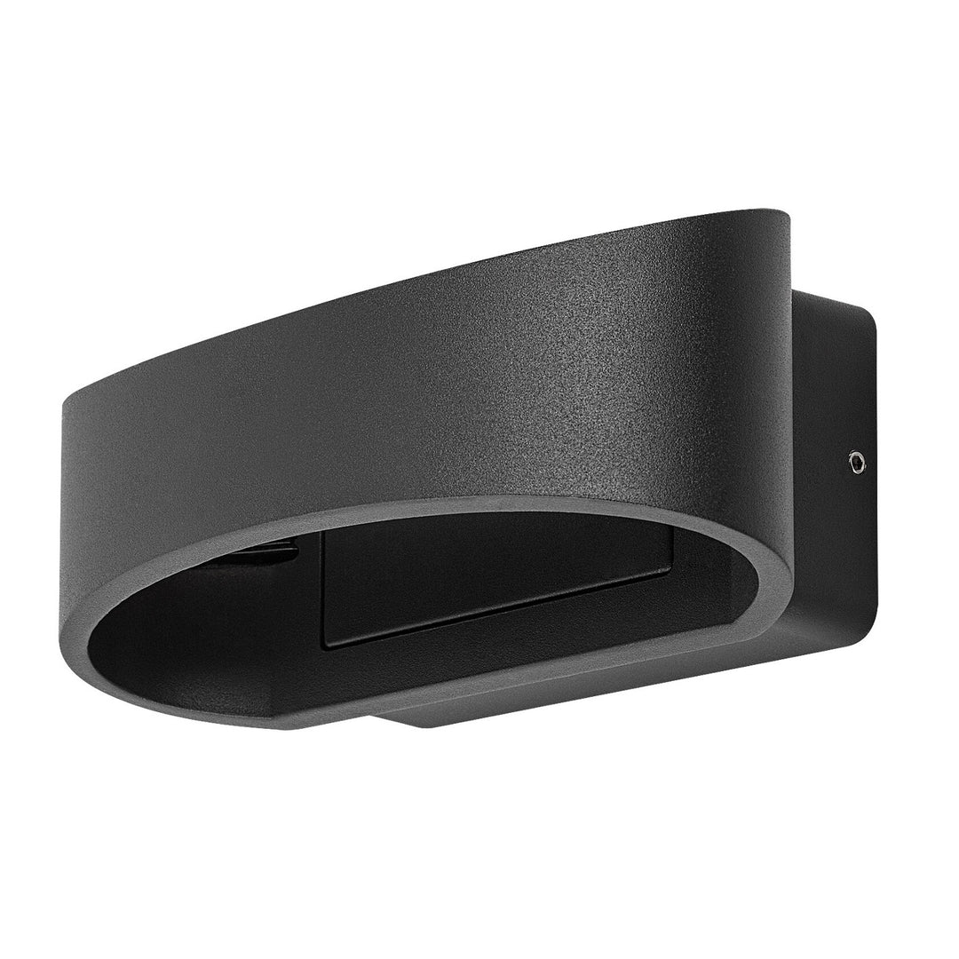 Venkovní nástěnné svítidlo Rabalux Gerla, antracit, LED 9 W, IP54, 3000 K, 77179