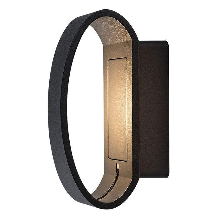 Venkovní nástěnné svítidlo Rabalux Gerla, antracit, LED 9 W, IP54, 3000 K, 77179