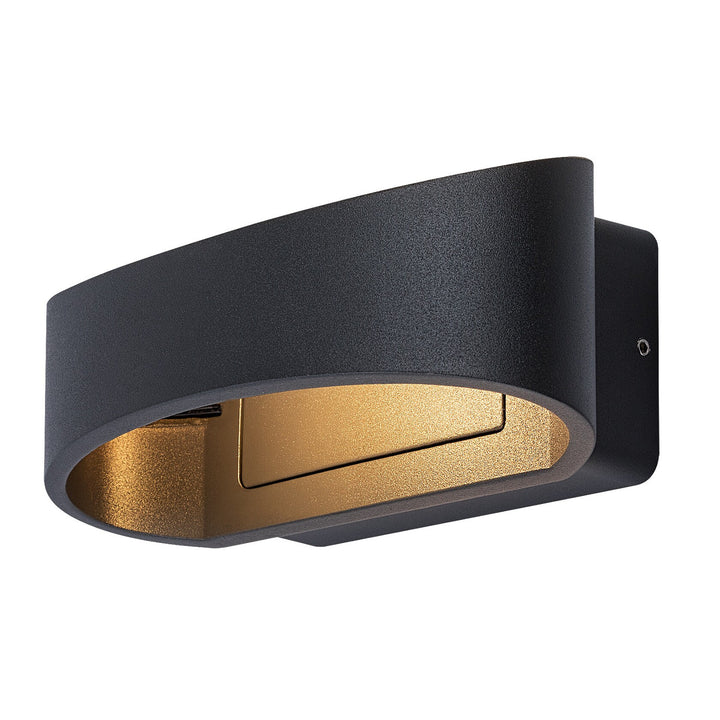 Venkovní nástěnné svítidlo Rabalux Gerla, antracit, LED 9 W, IP54, 3000 K, 77179