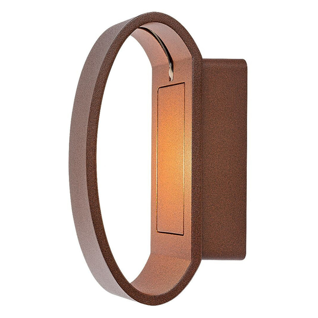 Venkovní nástěnné svítidlo Rabalux Gerla, hnědé, LED 9 W, IP54, 3000 K, 77180