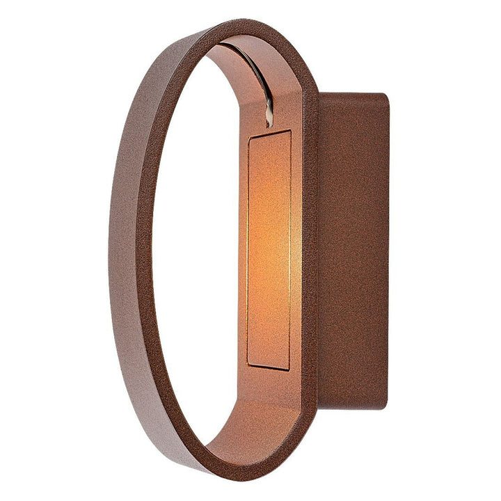 Venkovní nástěnné svítidlo Rabalux Gerla, hnědé, LED 9 W, IP54, 3000 K, 77180
