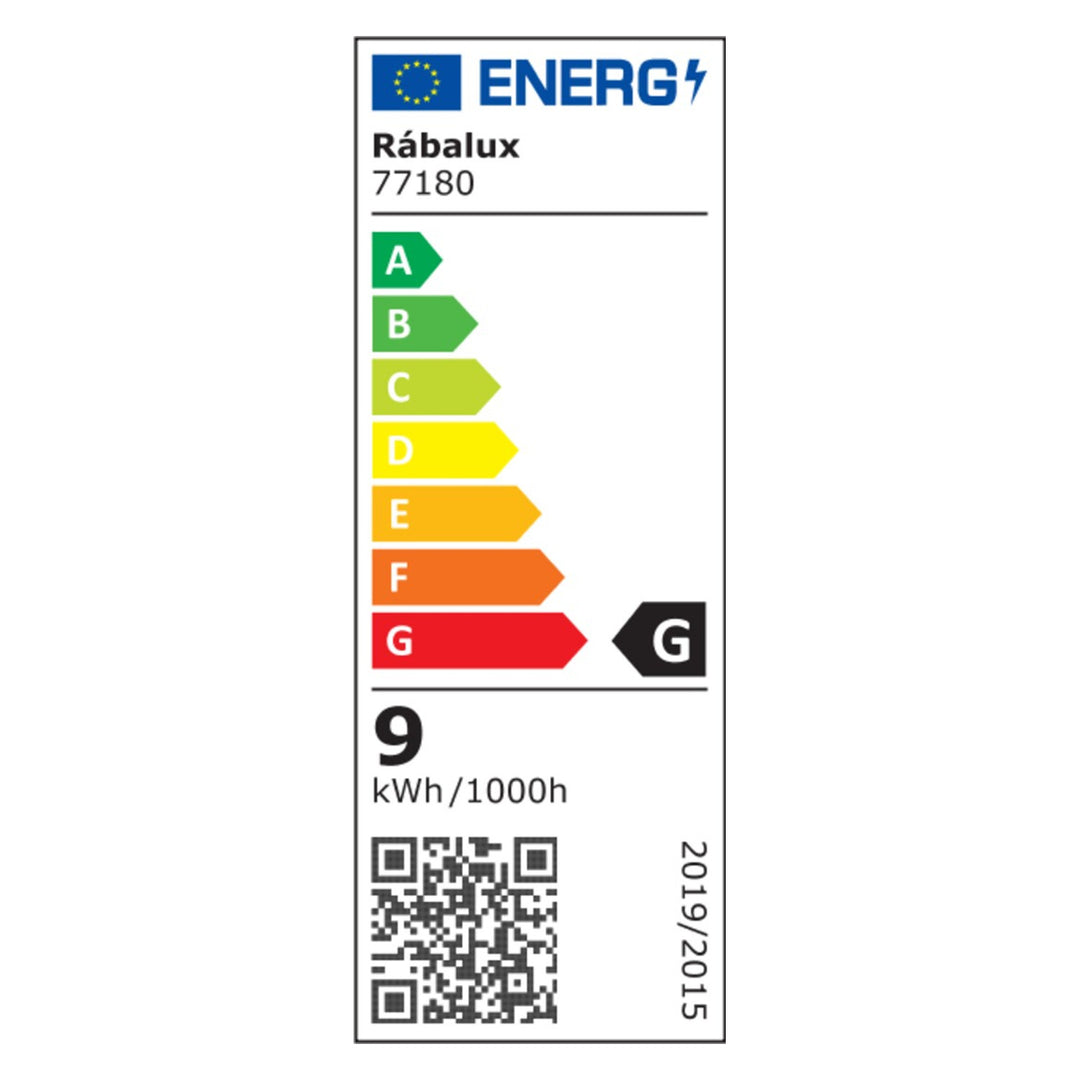 Venkovní nástěnné svítidlo Rabalux Gerla, hnědé, LED 9 W, IP54, 3000 K, 77180