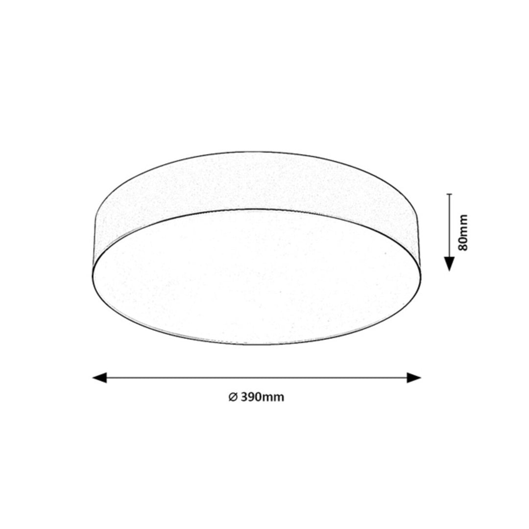 Svítidlo Rabalix Dolen, černé, 3x E27, max. 9 W, IP43, 75066