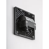 LED svítidlo Lunca 1 W, IP20, černé, 3000, 4500, 6500 K, snímač pohybu, snímač osvětlení, 77197