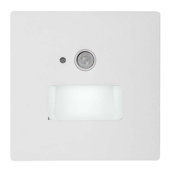LED svítidlo Lunca 1 W, IP20, bílé, 3000, 4500, 6500 K, snímač pohybu, snímač světla, 77198