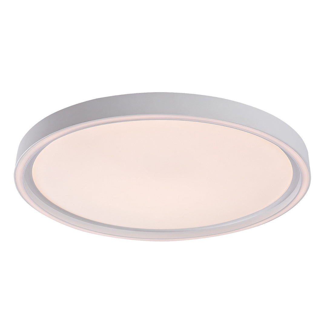Stropní svítidlo Rabalux Zerina, 31 W, IP40, bílé, 3000–6500 K, funkce paměti, s dálkovým ovládáním, funkce časovače, efekt nočního světla, 75086