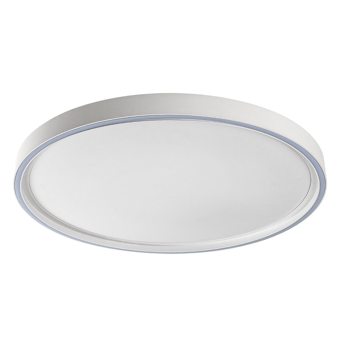 Stropní svítidlo Rabalux Zerina, 54 W, IP40, bílé, 3000–6500 K, funkce paměti, s dálkovým ovládáním, funkce časovače, efekt nočního světla, 75087