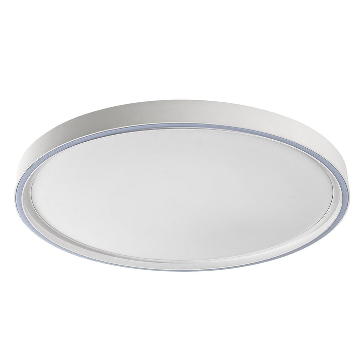 Stropní svítidlo Rabalux Zerina, 54 W, IP40, bílé, 3000–6500 K, funkce paměti, s dálkovým ovládáním, funkce časovače, efekt nočního světla, 75087