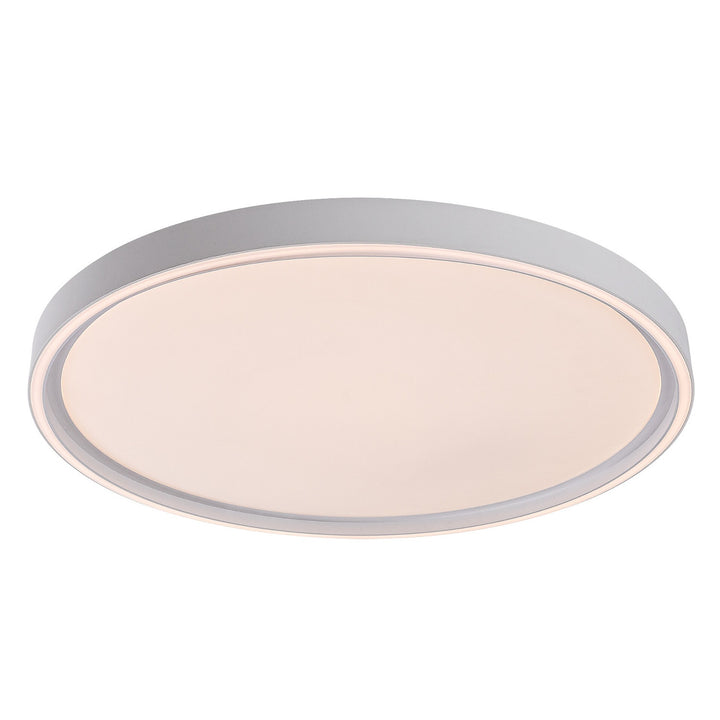 Stropní svítidlo Rabalux Zerina, 54 W, IP40, bílé, 3000–6500 K, funkce paměti, s dálkovým ovládáním, funkce časovače, efekt nočního světla, 75087