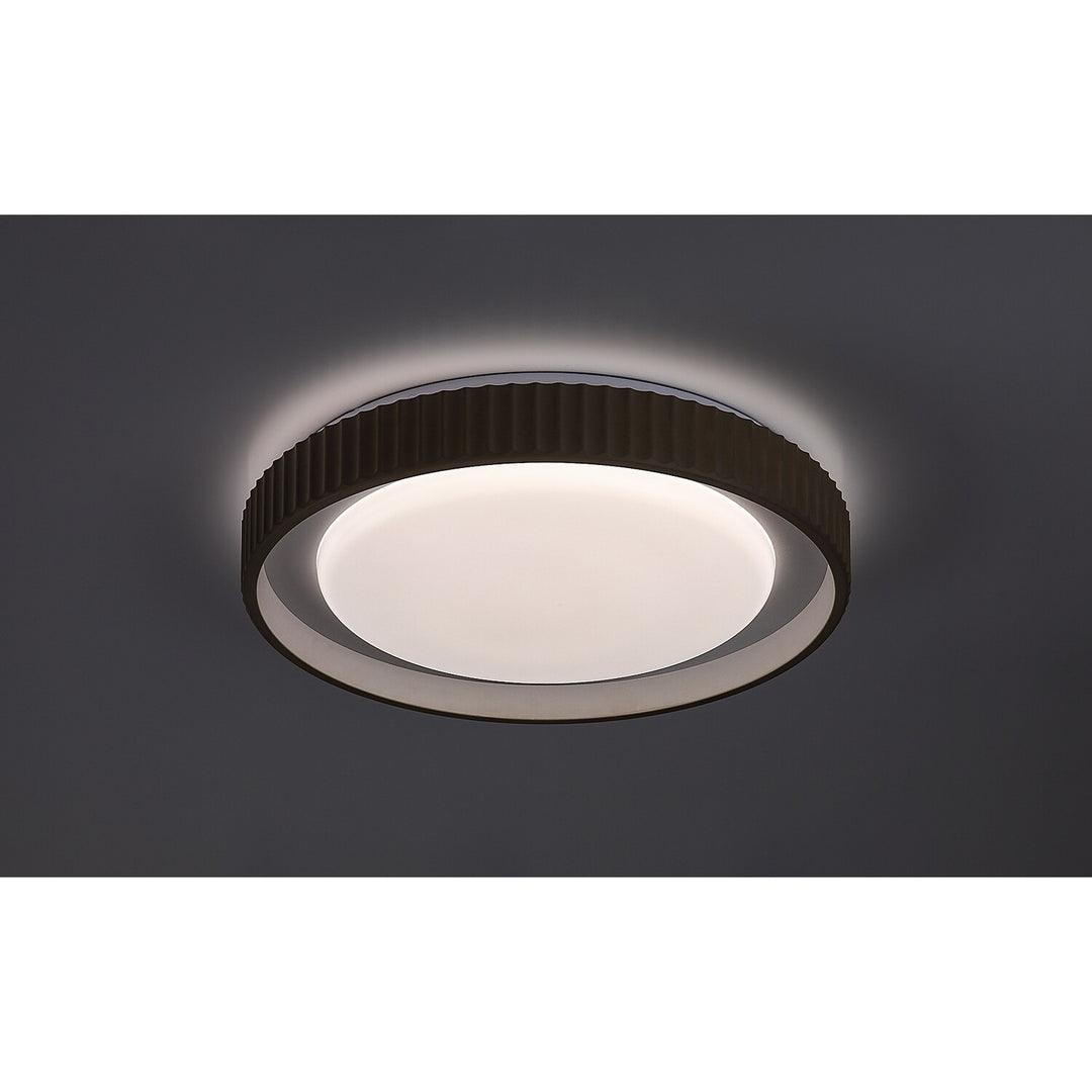 Svítidlo Pastello LED 48 W IP20, šedobéžové, 3000–6500 K, funkce paměti s dálkovým ovládáním, funkce časovače, efekt nočního světla, 71345