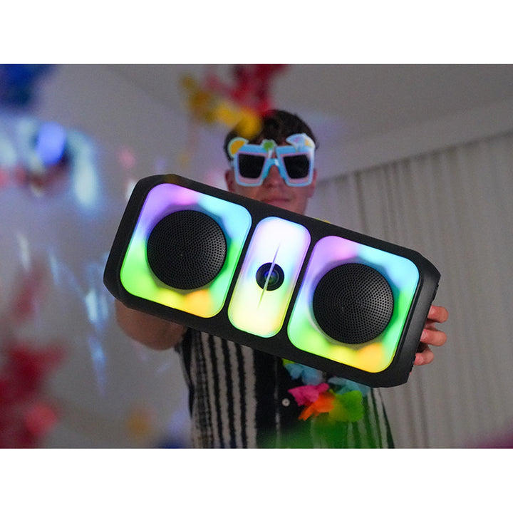 Bezdrátový reproduktor Tracer, Bluetooth 5.0, výkon RMS 20 W, režim karaoke, mikrofon, Powervox P2 TWS