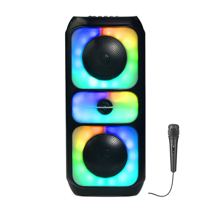 Bezdrátový reproduktor Tracer, Bluetooth 5.0, výkon RMS 20 W, režim karaoke, mikrofon, Powervox P2 TWS