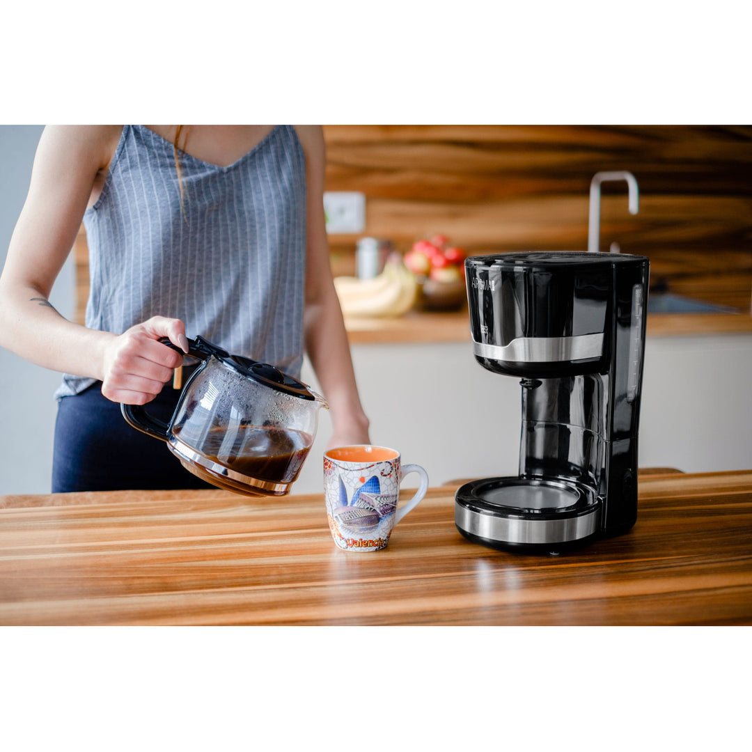 Kávovar s průtokovým systémem Teesa AROMA 100, objem 1,5 l, výkon 1000 W