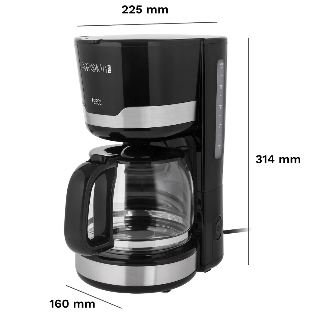 Kávovar s průtokovým systémem Teesa AROMA 100, objem 1,5 l, výkon 1000 W