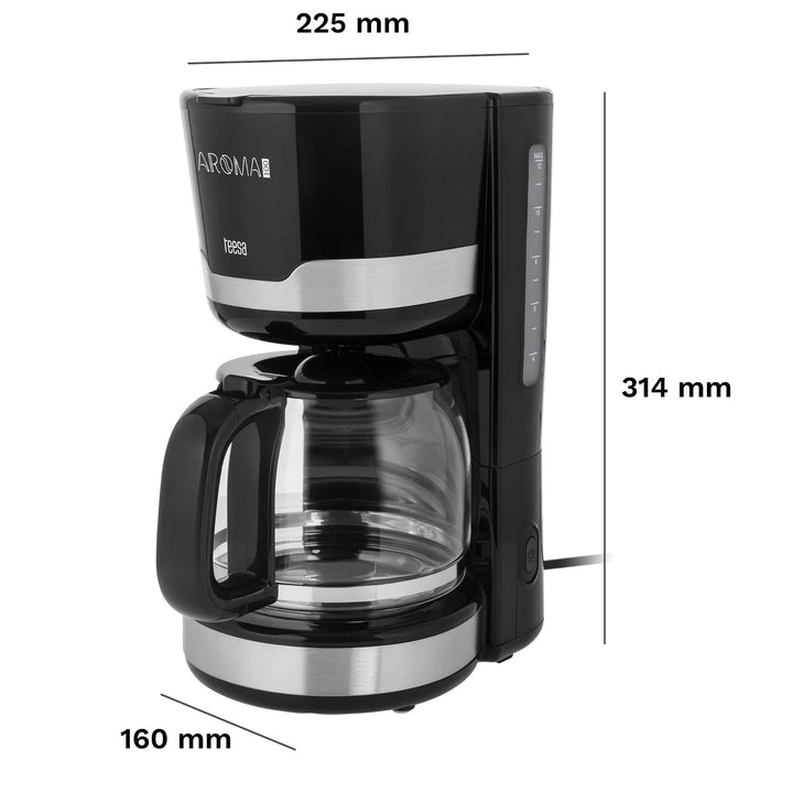 Kávovar s průtokovým systémem Teesa AROMA 100, objem 1,5 l, výkon 1000 W