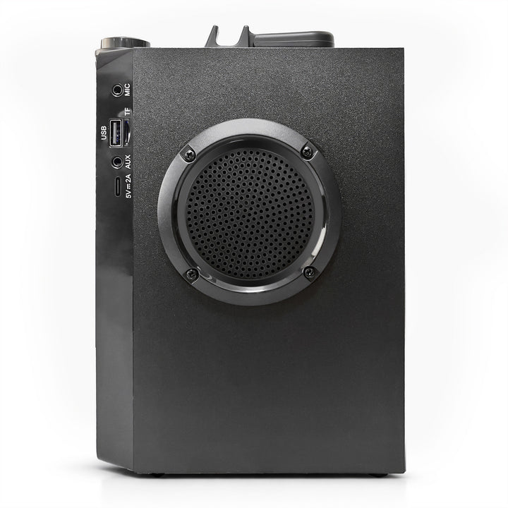 Přenosný Bluetooth reproduktor OVERBOX MT3186, FM rádio, podpora SD karet, USB, výkon RMS 30 W, Mediatech