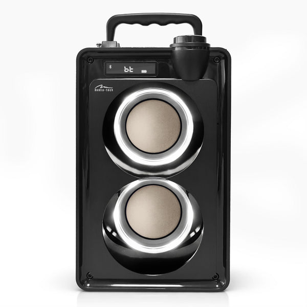 Přenosný Bluetooth reproduktor OVERBOX MT3186, FM rádio, podpora SD karet, USB, výkon RMS 30 W, Mediatech