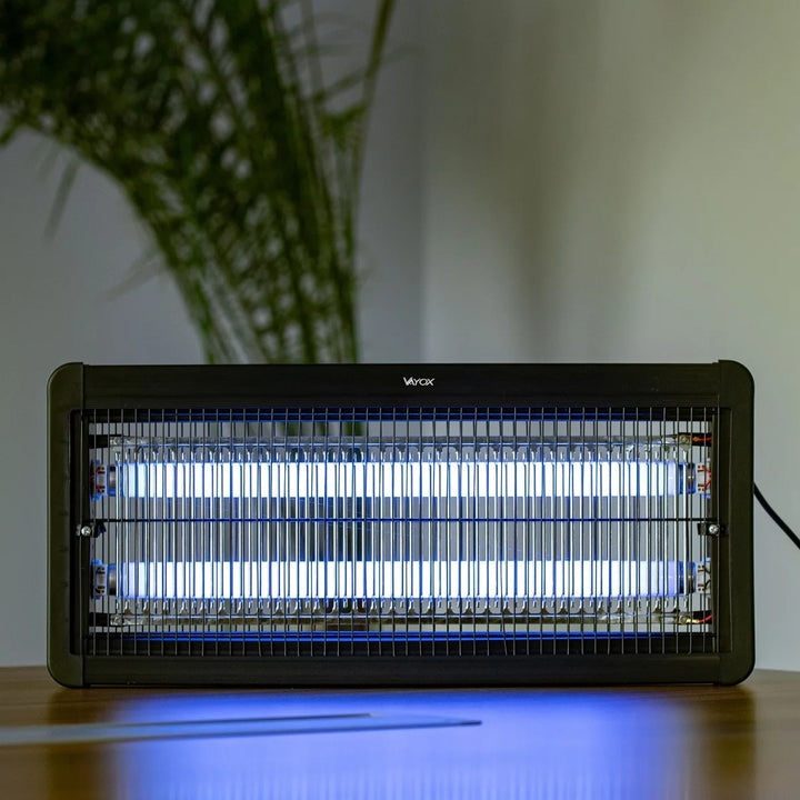 Lampa na hubení hmyzu – komáři, mouchy, můry, elektrická past, UV, 30 W, Vayox