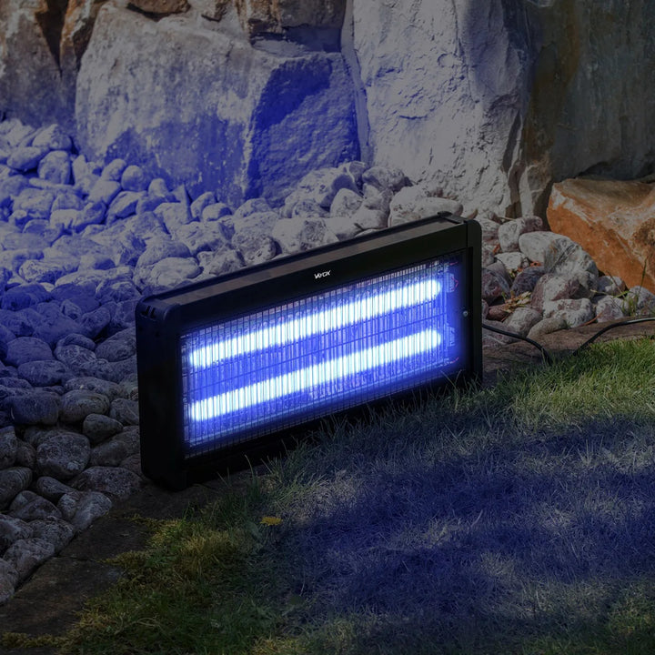 Lampa na hubení hmyzu – komáři, mouchy, můry, elektrická past, UV, 30 W, Vayox