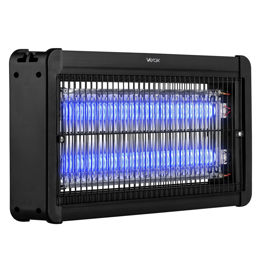 Lampa na hubení hmyzu – komáři, mouchy, můry, elektrická past, UV, 30 W, Vayox