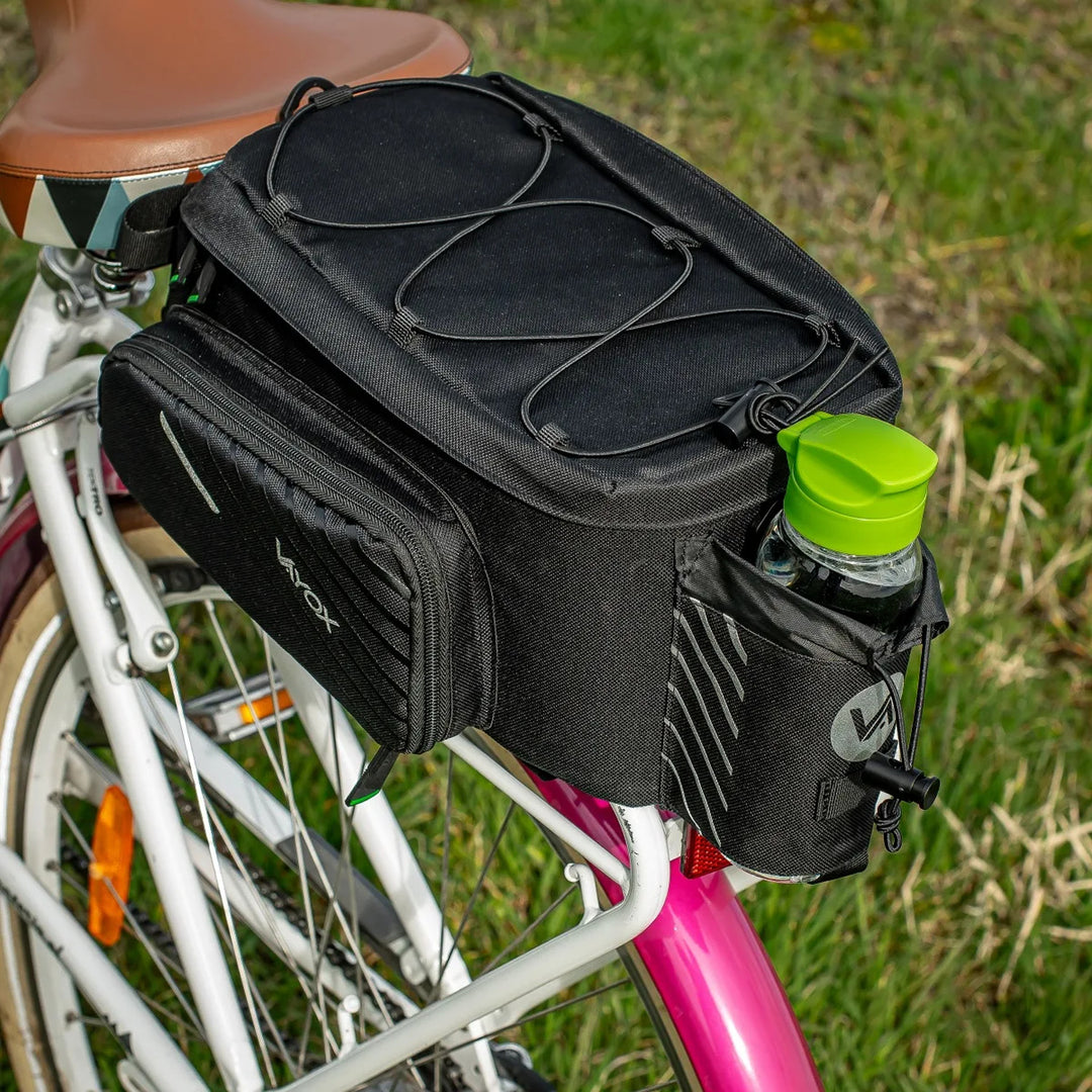 Taška, cyklistická brašna na nosič, zadní, objem 12 l, voděodolná, Vayox