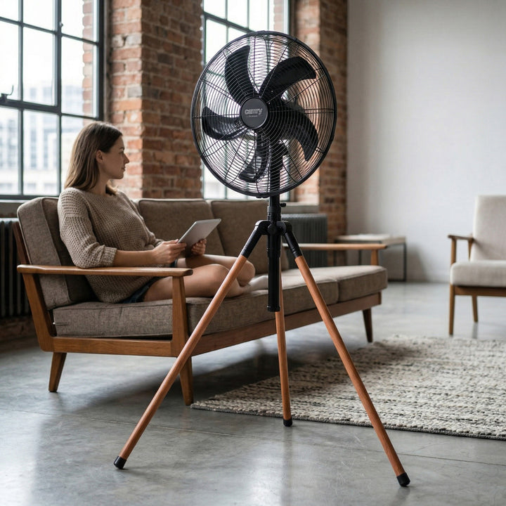 Ventilátor na stojanu Loft 40 cm / 16”, výška 119–132 cm, CR 7329, Camry