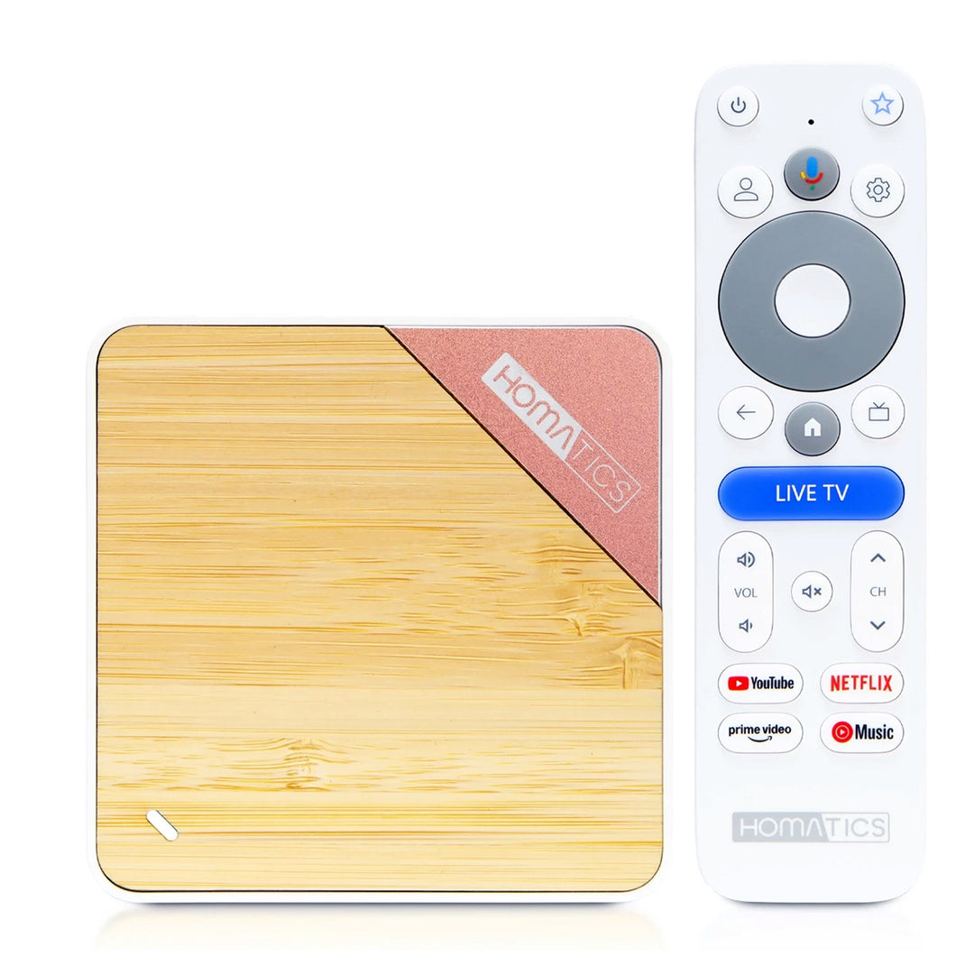 Multimediální přehrávač Homatics Box 4K V2 Google TV
