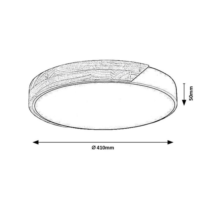 Stropní svítidlo Rabalux Maple2 LED 24 W IP20, matně bílá, 3000 K, 71417