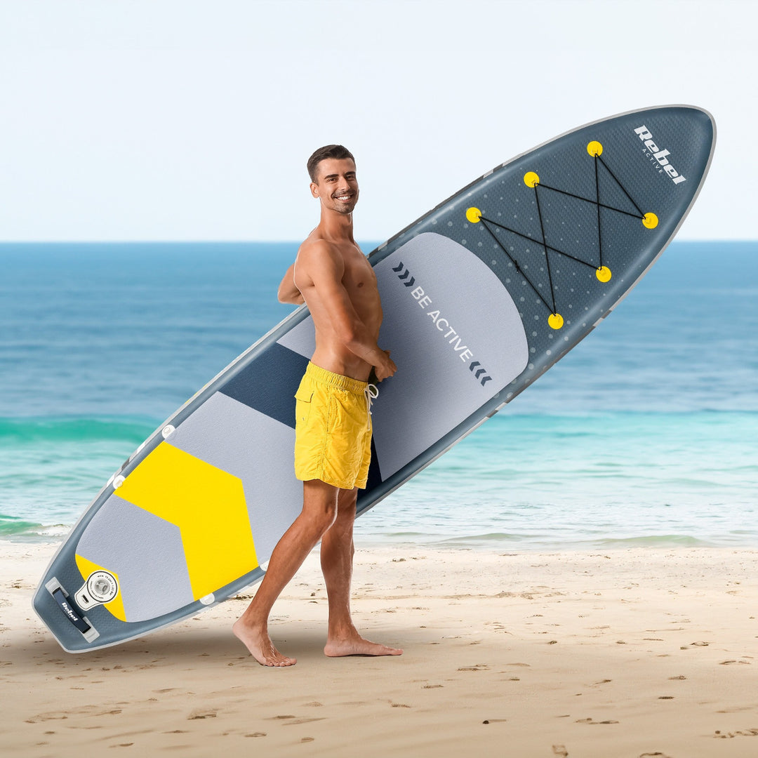 Nafukovací SUP deska REBEL ACTIVE 350 × 81 × 15 cm, sada