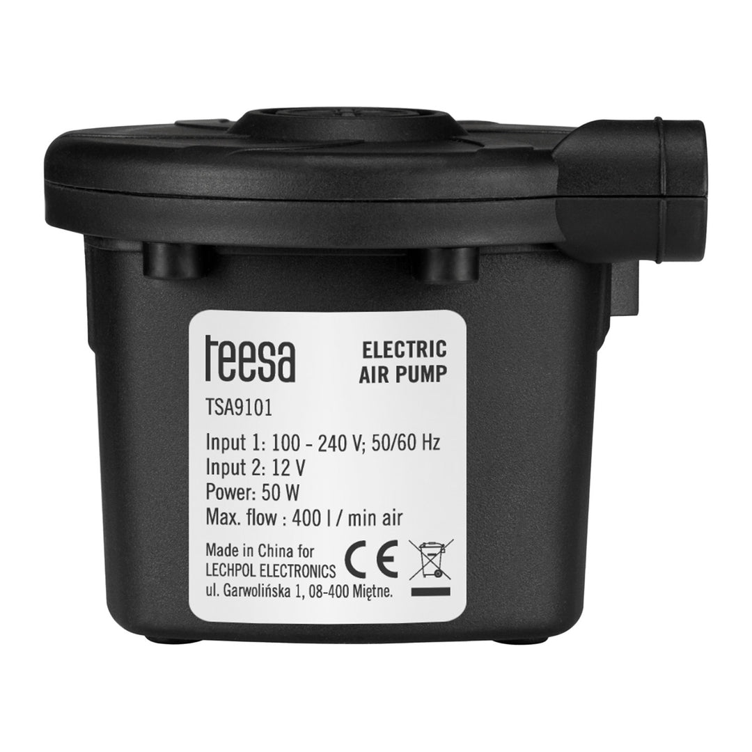 Elektrická pumpa na matrace a bazény, 12 V, 230 V, Teesa